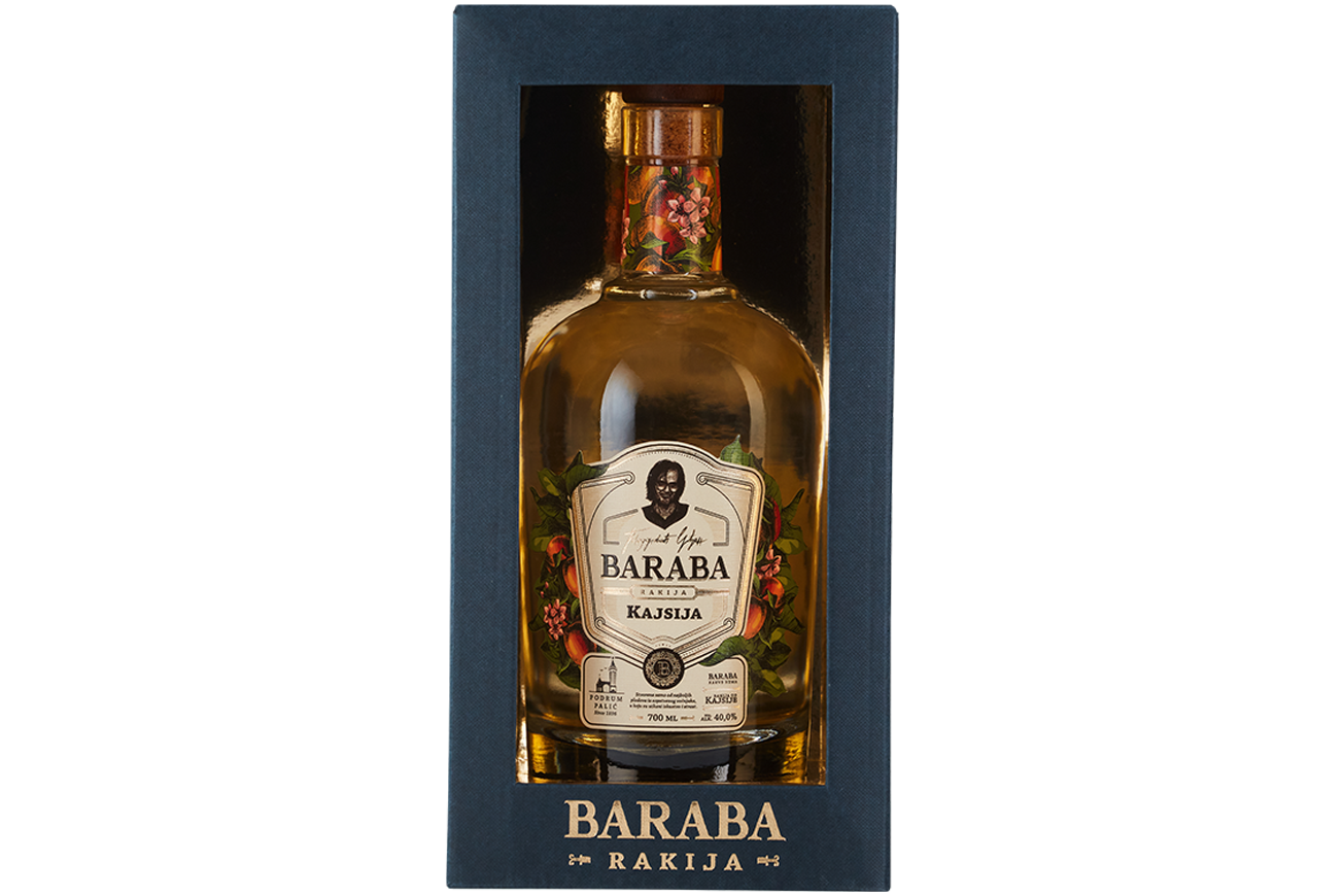 Baraba Kajsija Gift Box Podrum Palić 0.7l